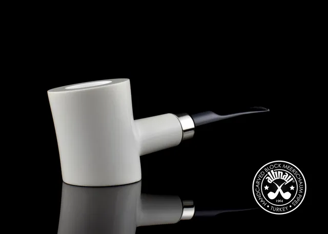 altinay-classic-poker-meerschaumpfeife-silberband-standpfeife image 1