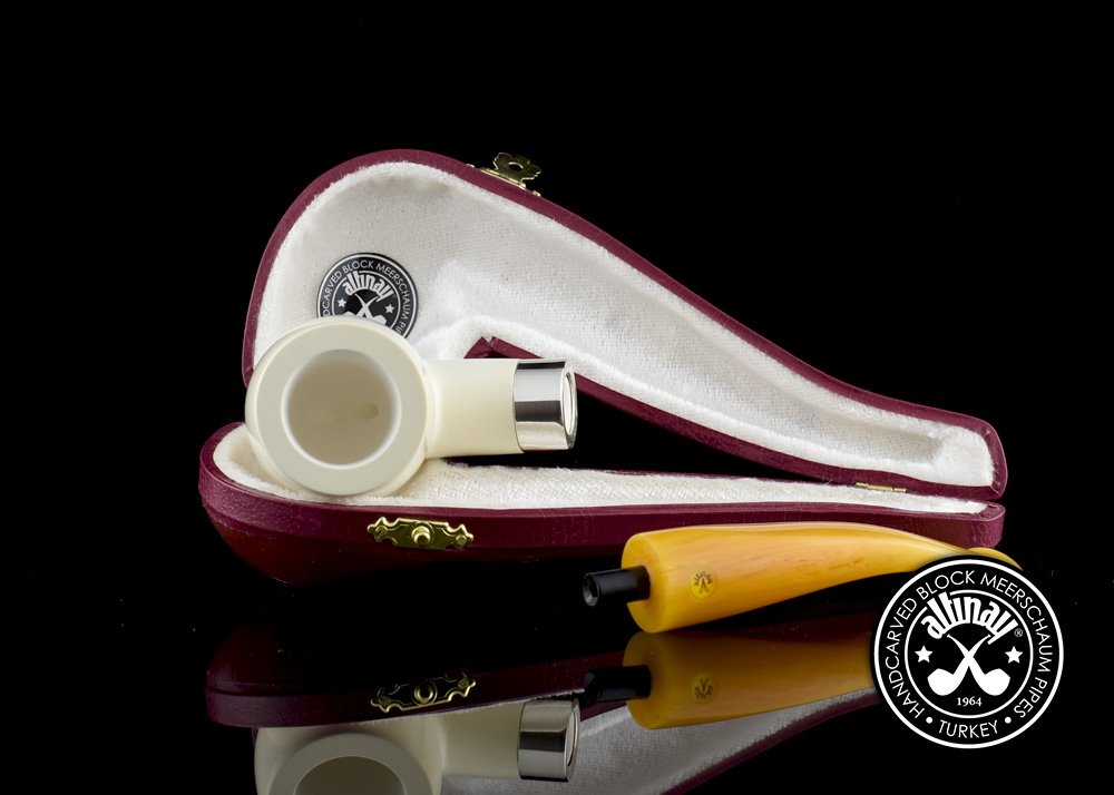 altinay-classic-half-bent-meerschaumpfeife-silberband-2 image 5
