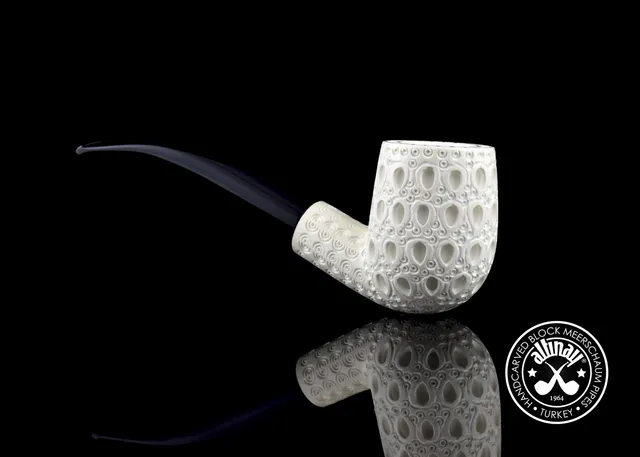altinay-classic-meerschaumpfeife-billiard-glatt-natur-4 image 1