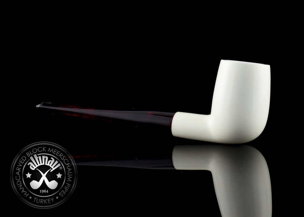 altinay-classic-meerschaumpfeife-billiard-glatt-natur-6 image 4