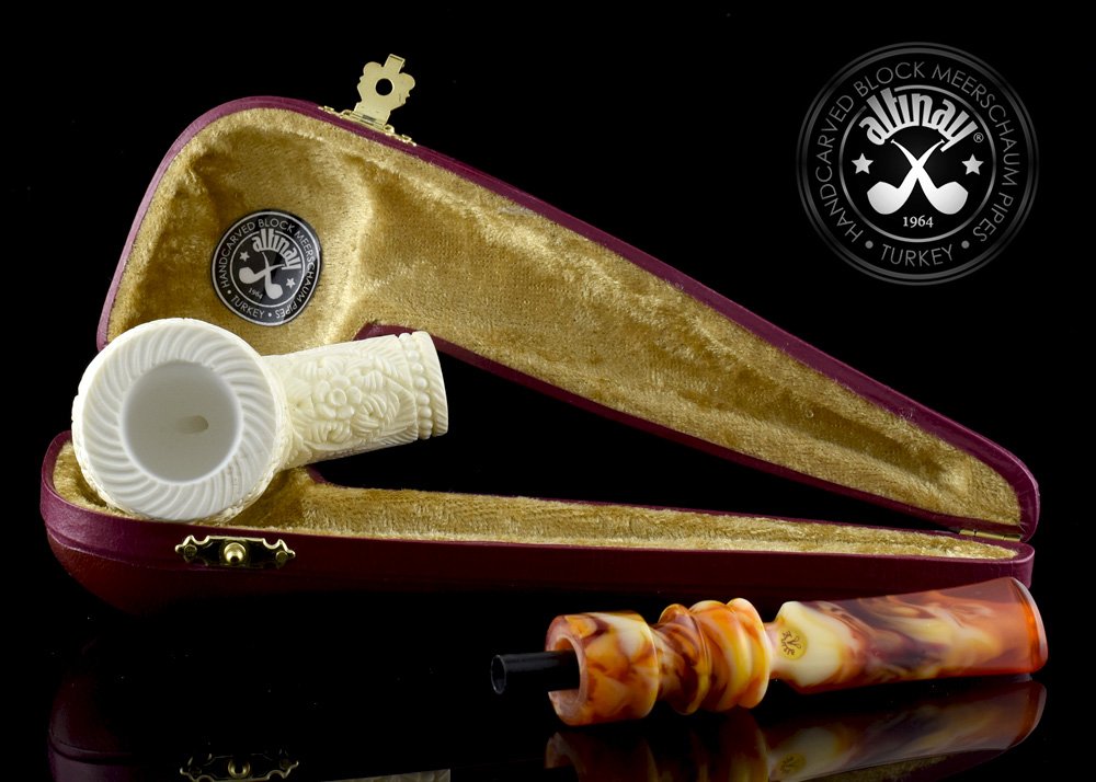 altinay-classic-carved-billiard-meerschaumpfeife-ornament image 8
