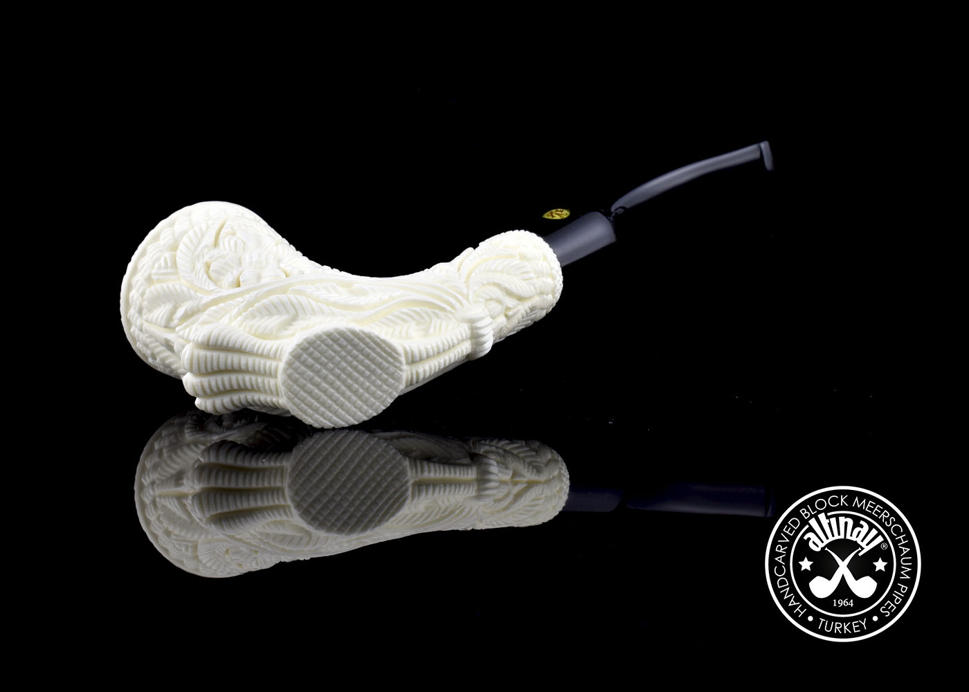 altinay-classic-fancy-meerschaumpfeife-geschnitzt-natur image 4