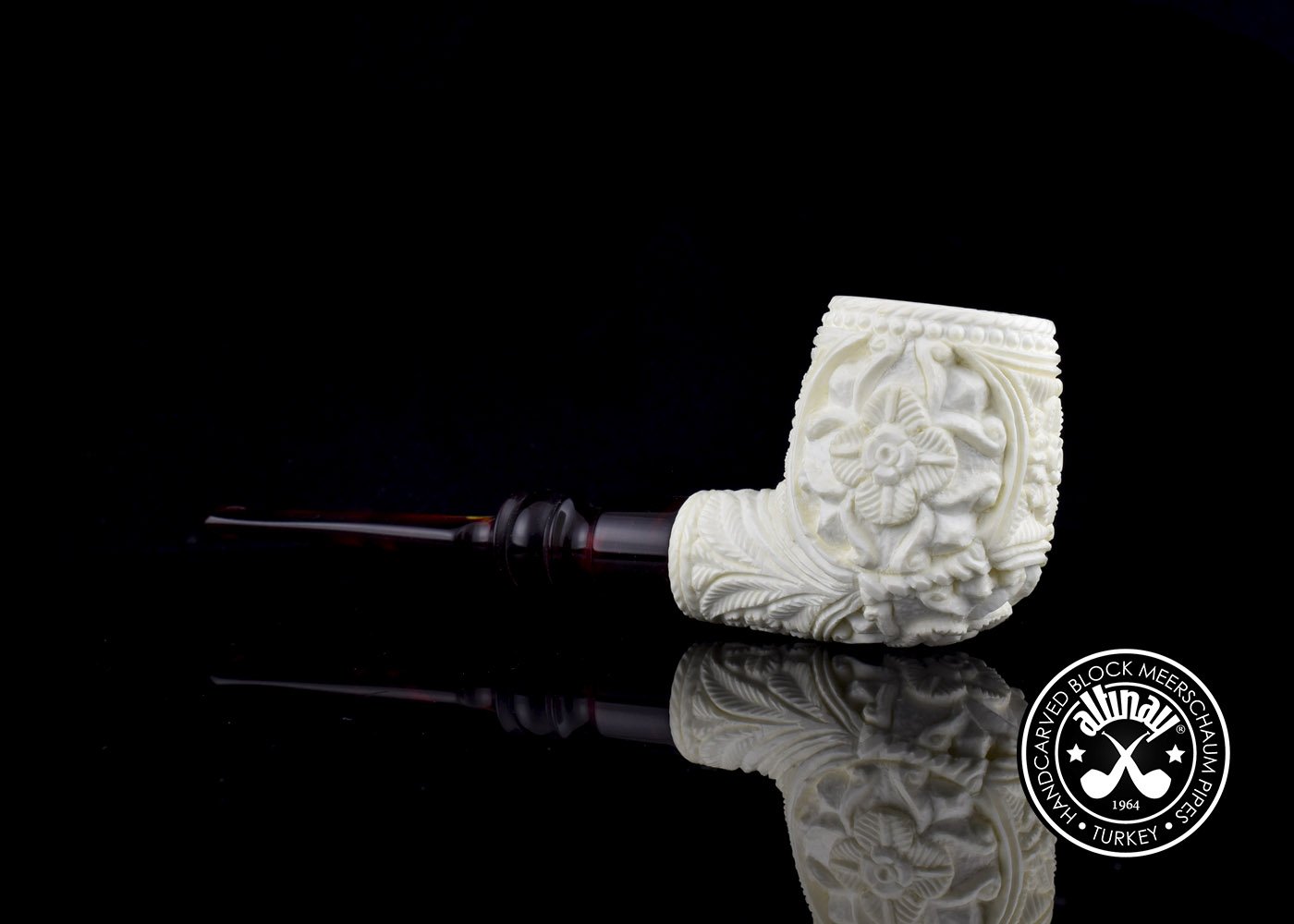 altinay-classic-apple-meerschaumpfeife-natur-glatt image 2