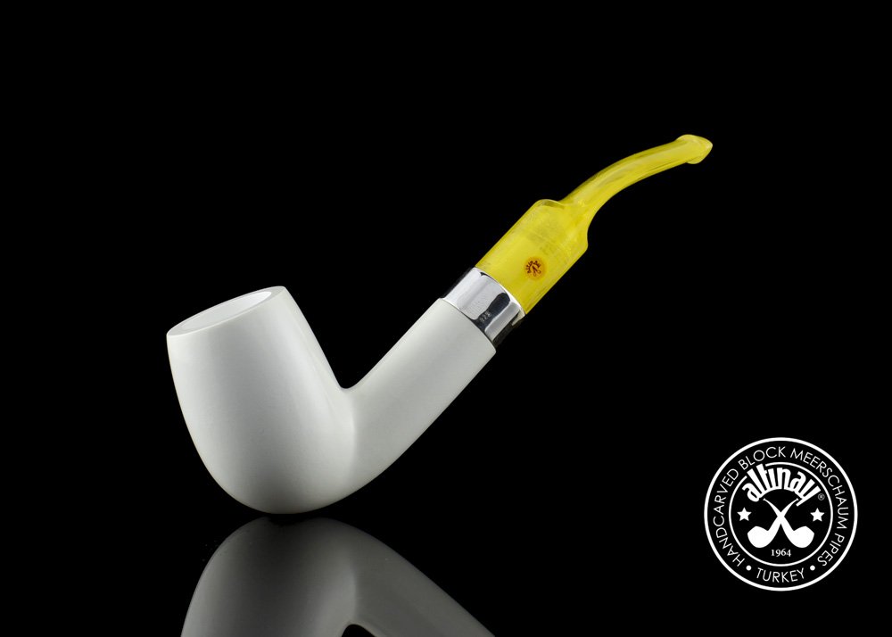 altinay-classic-bent-billiard-meerschaumpfeife-mit-silberring image 4