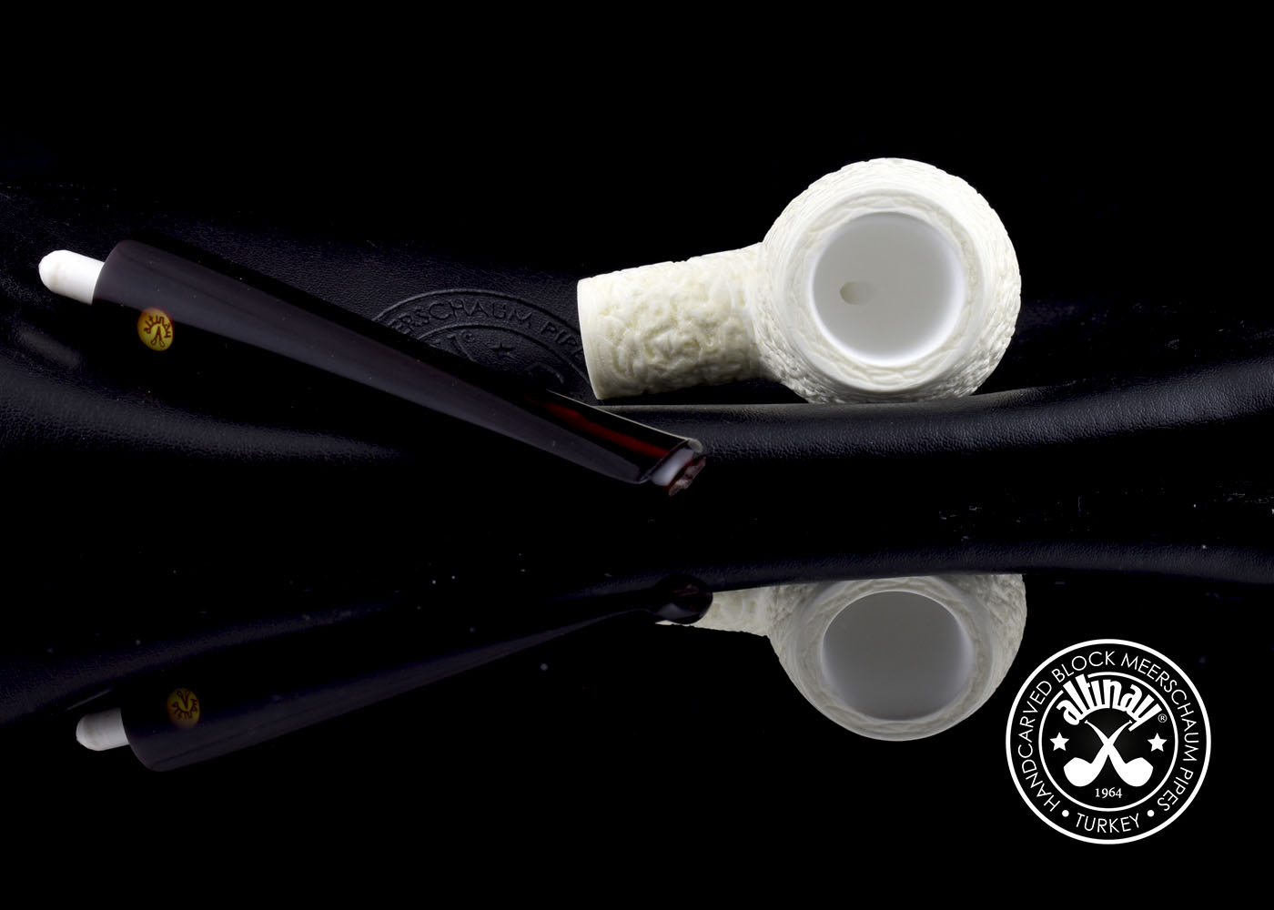altinay-classic-apple-meerschaumpfeife-apfelform-glatt image 5