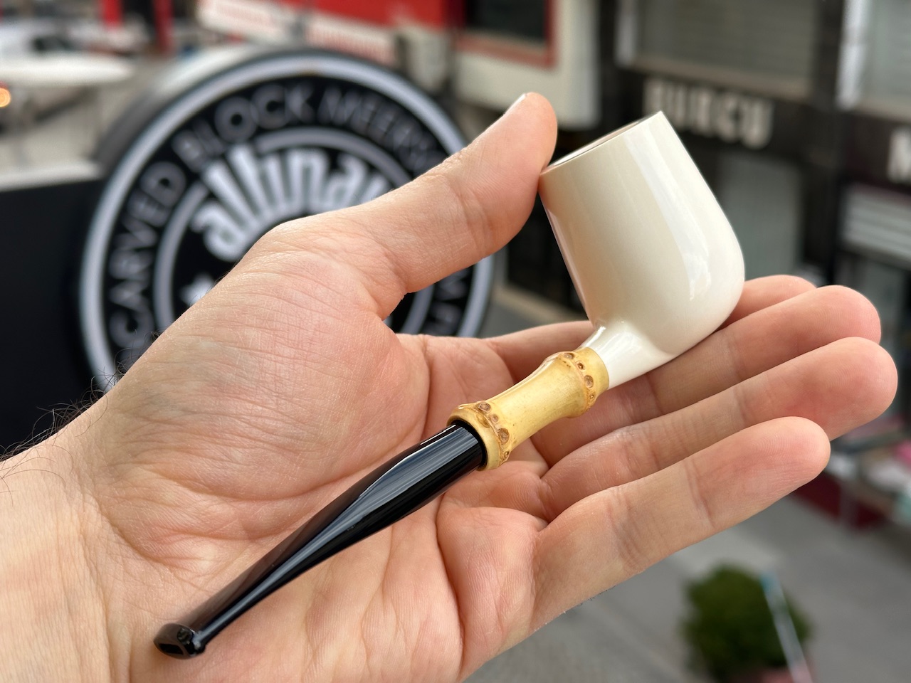altinay-bamboo-billiard-meerschaumpfeife-bambus-holm-2 image 2