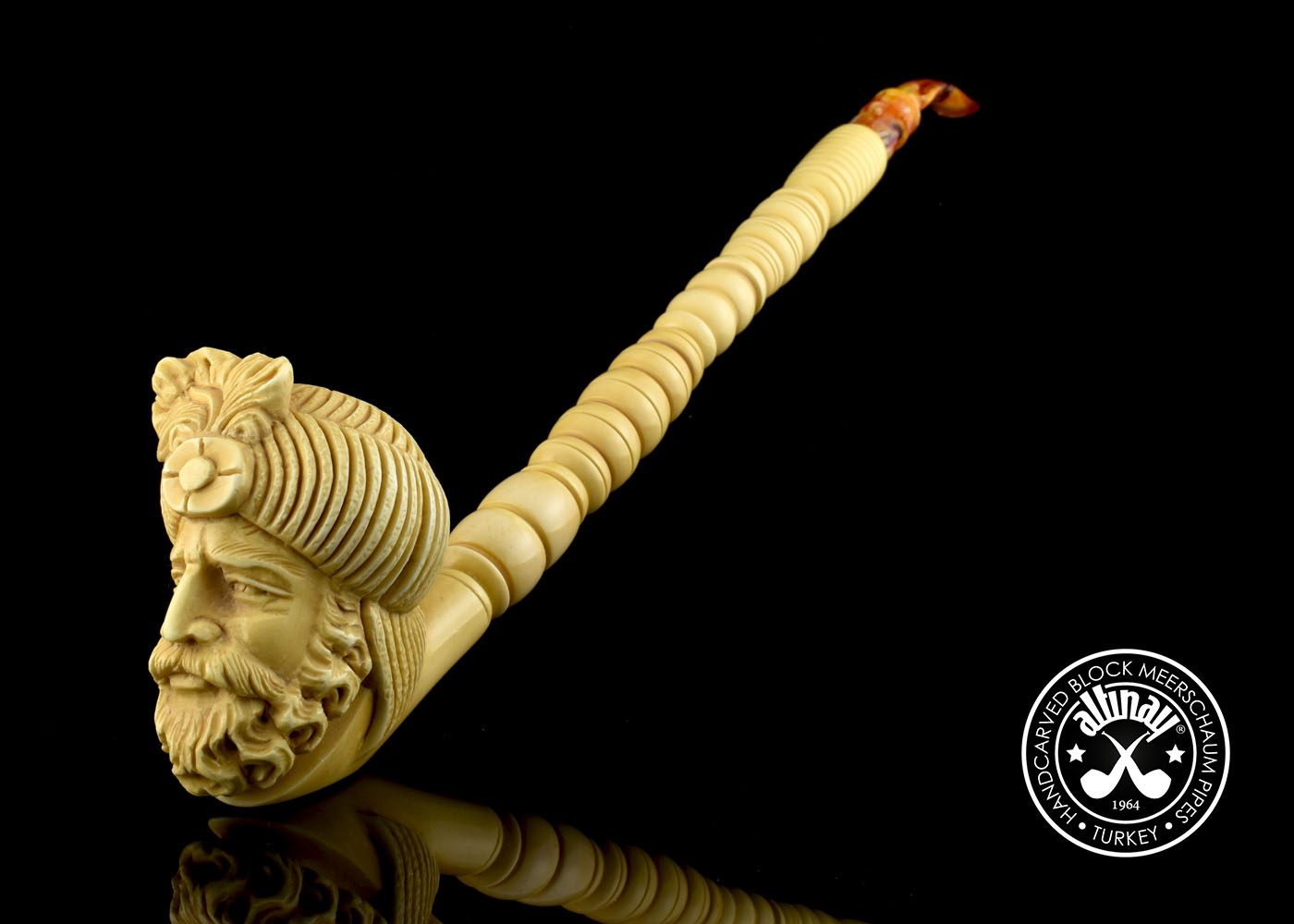 altinay-classic-sultan-saxophone-meerschaumpfeife-figur image 2