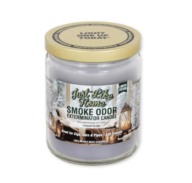 smoke-odor-just-like-home-duftkerze-13oz-zimt-vanille image 1