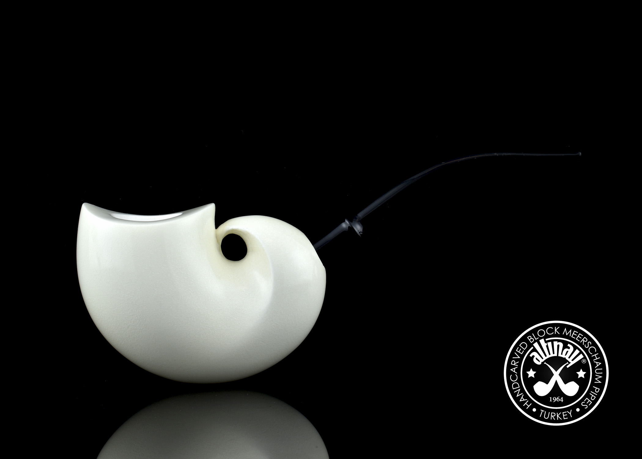 altinay-classic-snail-meerschaumpfeife-schnecke-blockmeerschaum image 3