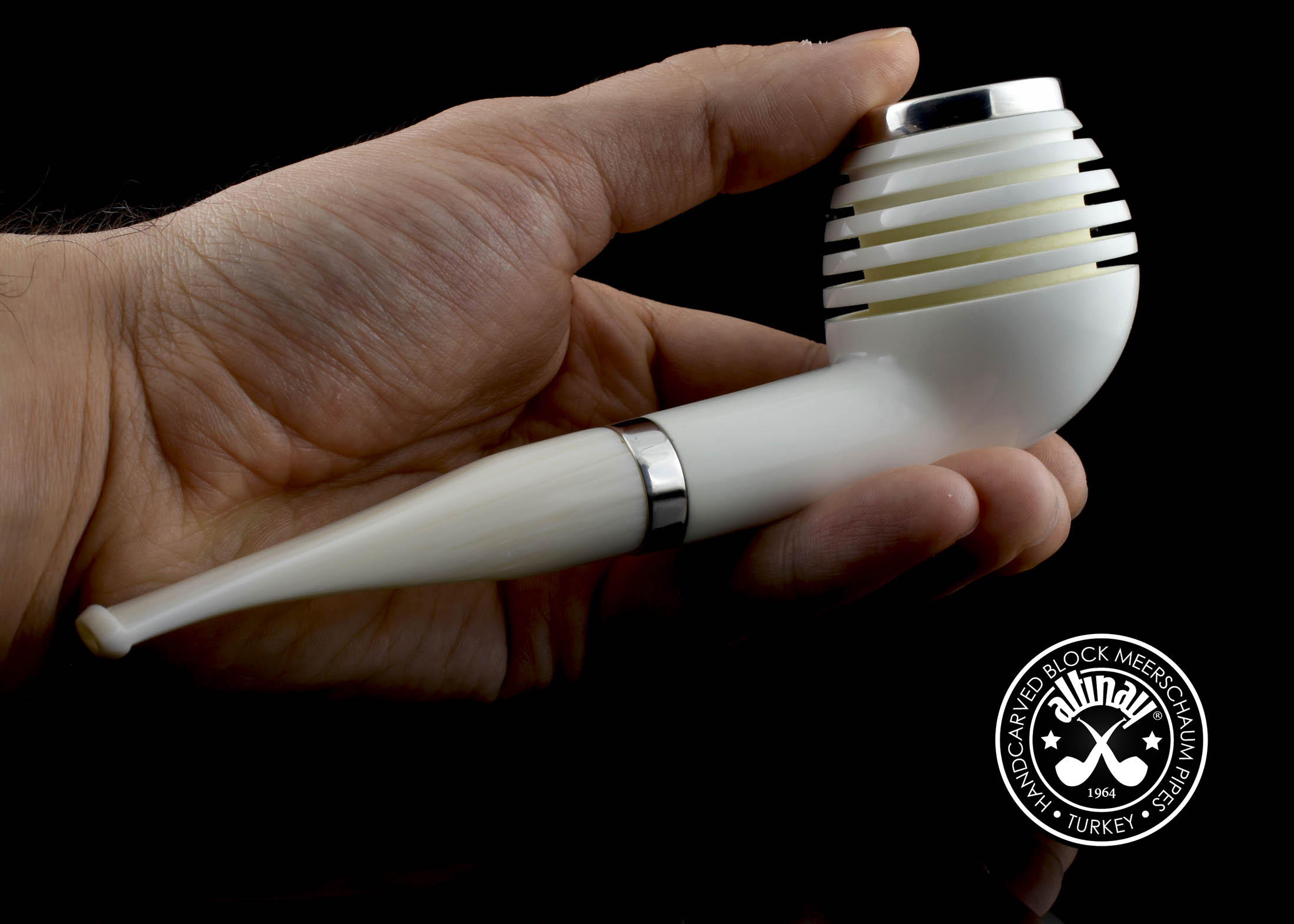 altinay-classic-radiator-meerschaumpfeife-set-mit-etui-stopfer image 1