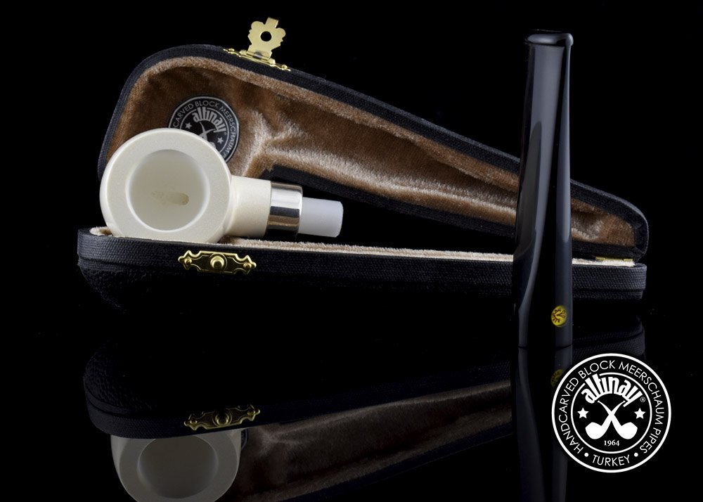 altinay-classic-pot-meerschaumpfeife-mit-silberband image 7