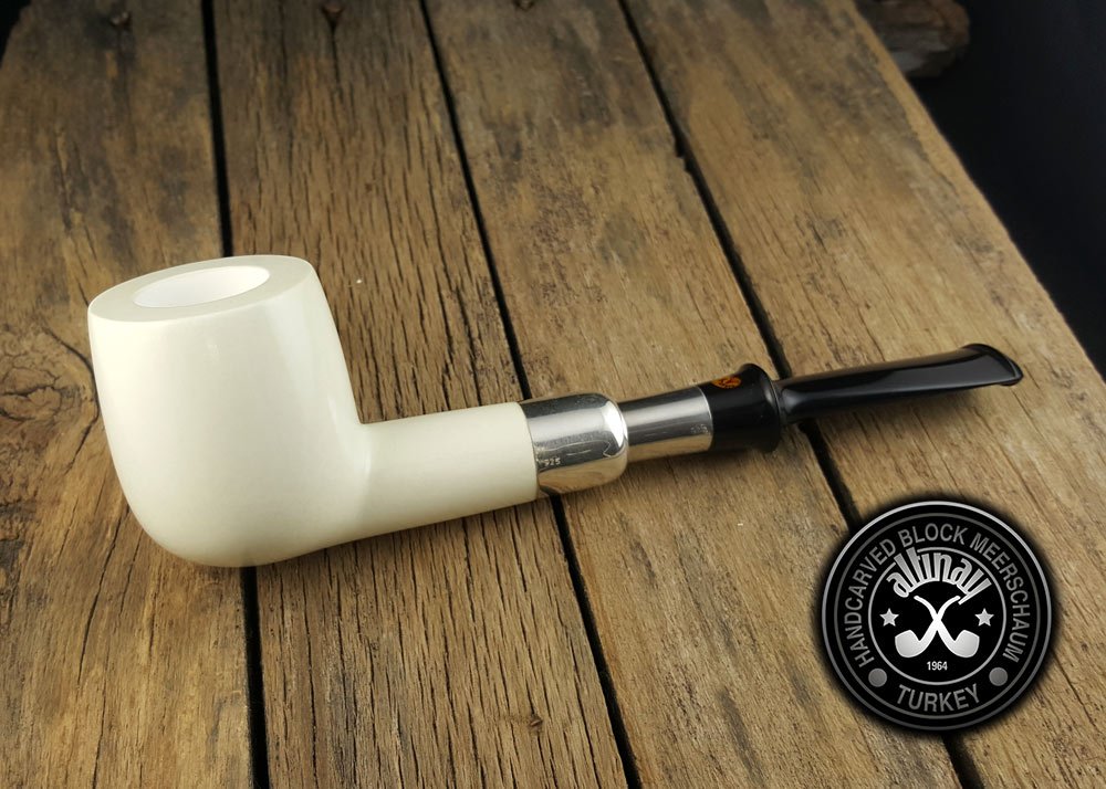 altinay-spigot-pot-meerschaumpfeife-silber-etui image 2