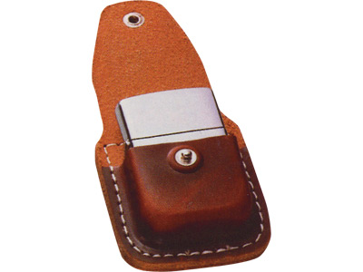 zippo-lederetui-braun-g-rtelclip-f-r-benzinfeuerzeug image 3