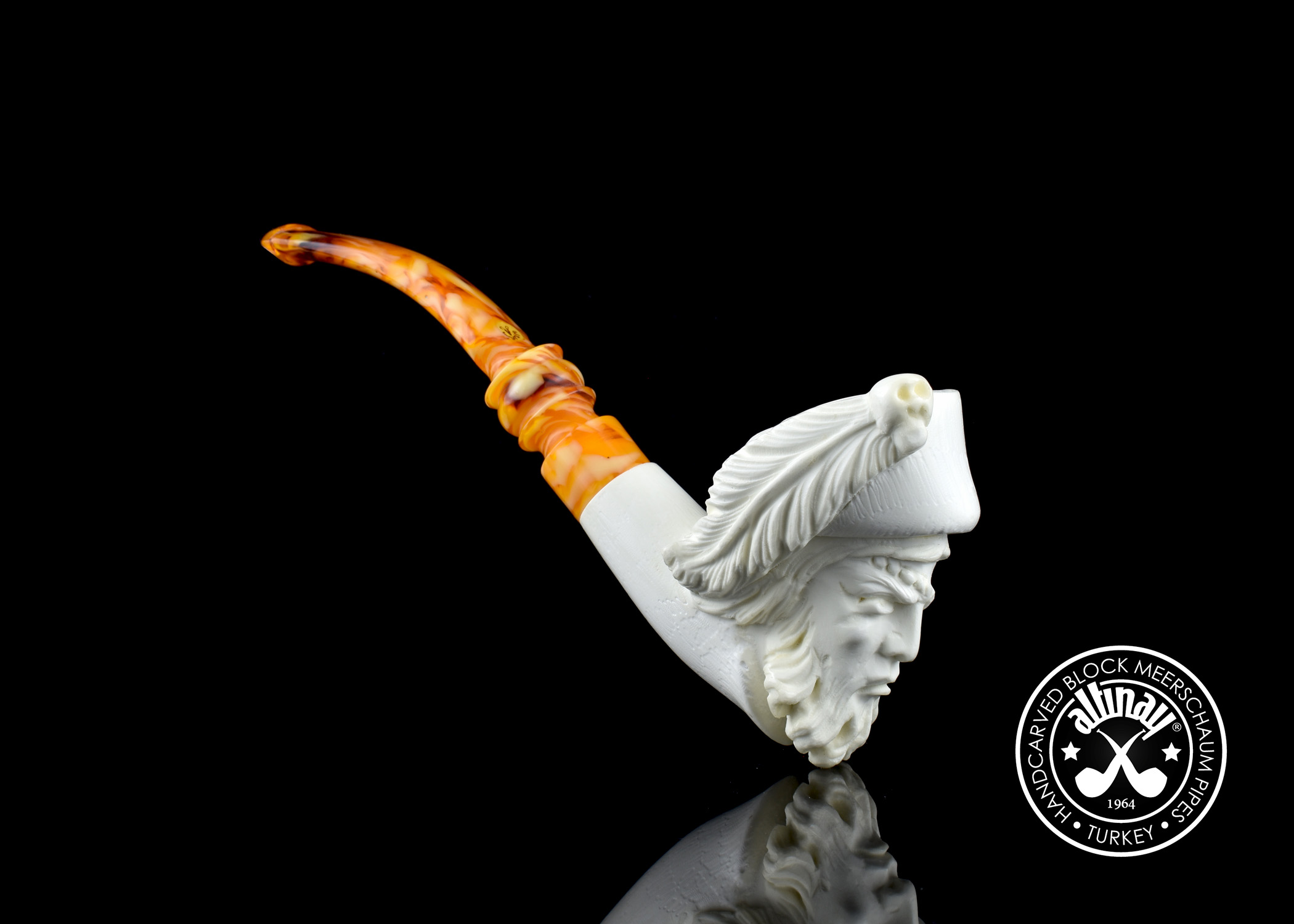 altinay-classic-pirate-meerschaumpfeife-figur-natur image 2