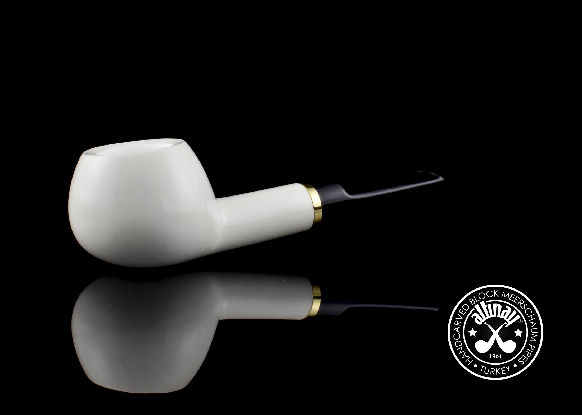 altinay-classic-tomato-meerschaumpfeife-messingring image 2