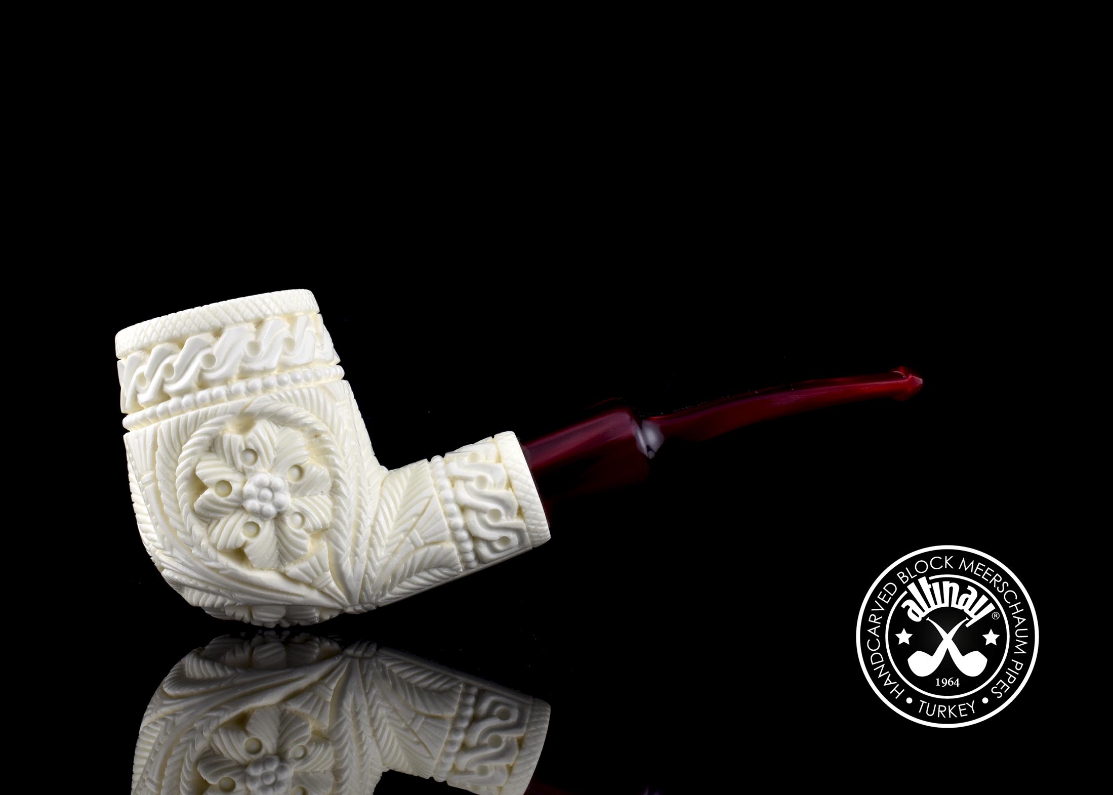 altinay-classic-billiard-meerschaumpfeife-glatt-gerade-6 image 1
