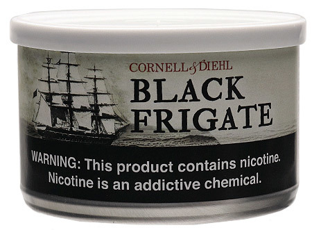 cornell-diehl-black-frigate-pfeifentabak-2oz-latakia-rum image 1