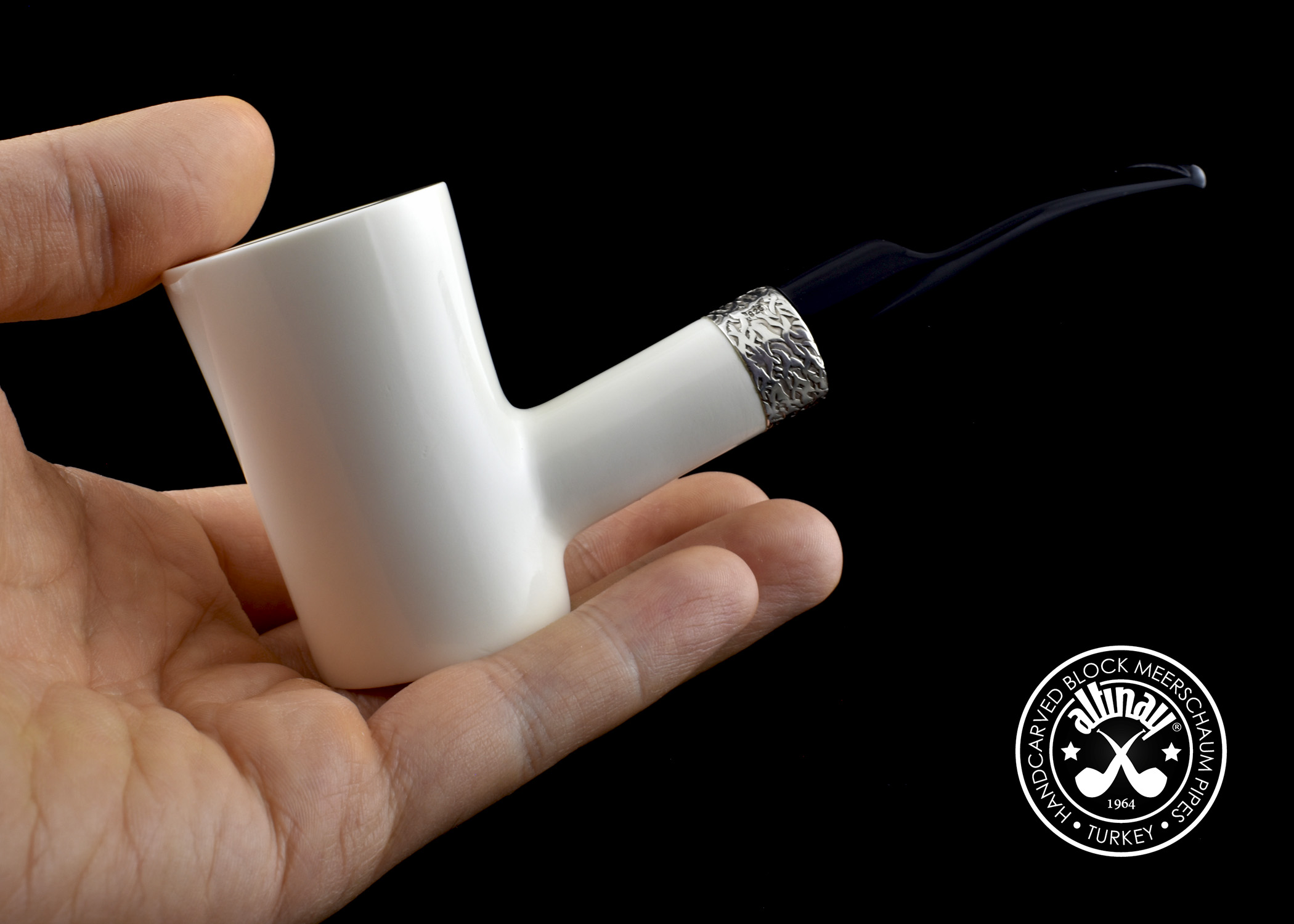 altinay-classic-cherrywood-meerschaumpfeife-silberring image 7