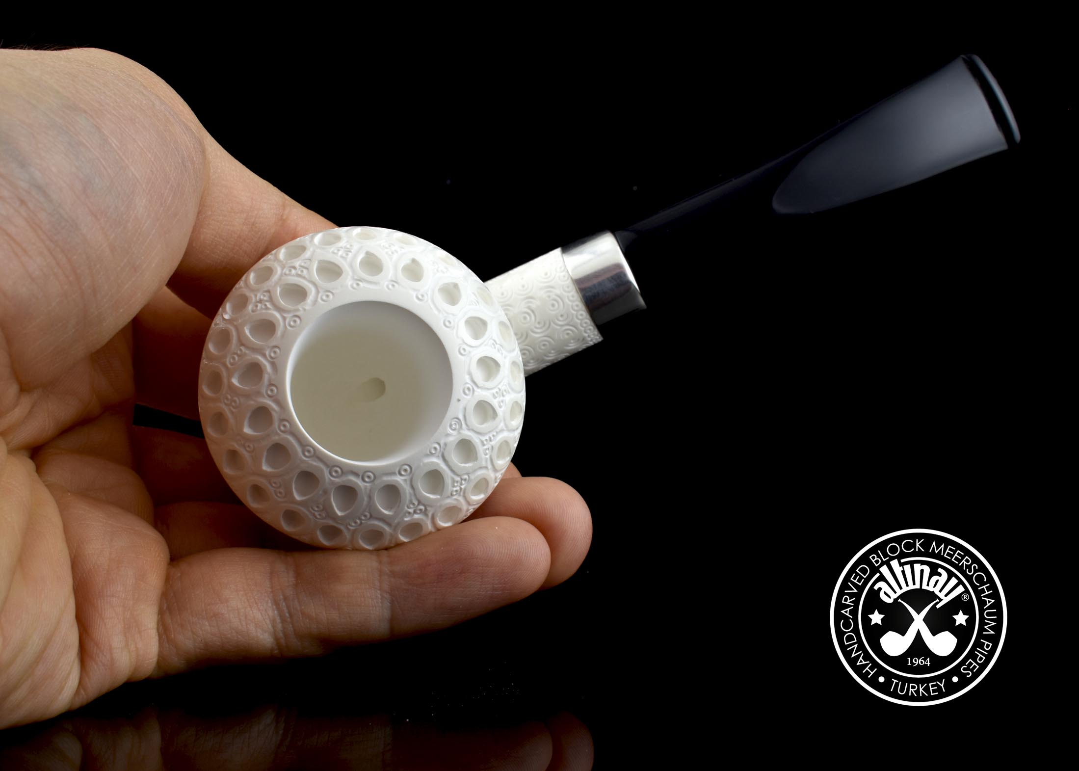 altinay-calabash-meerschaumpfeife-mit-silberband-natur image 7