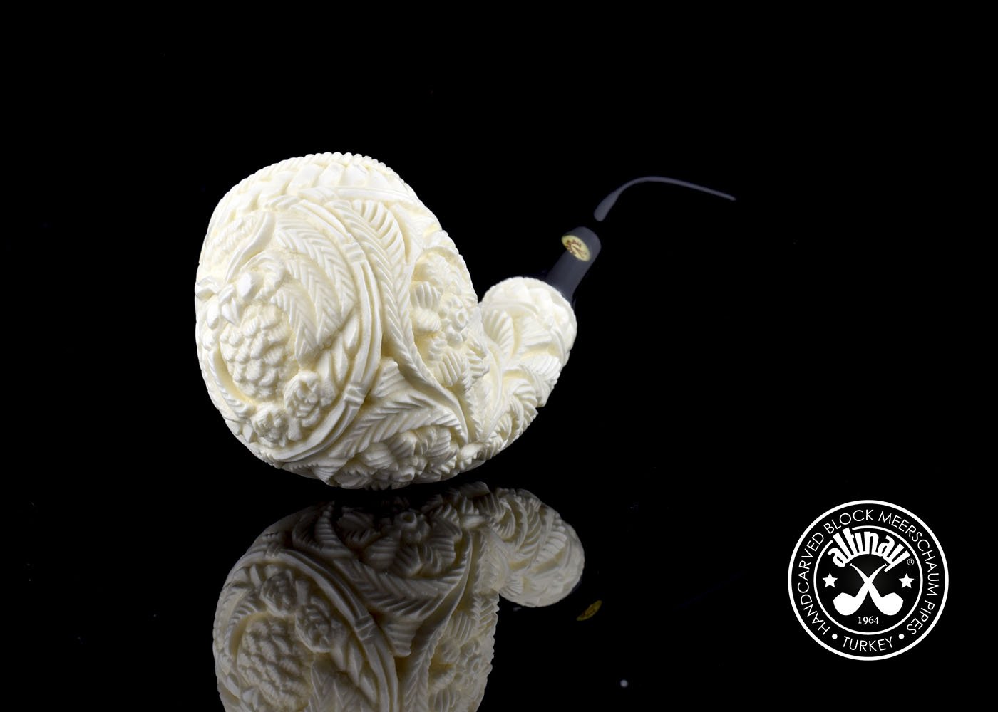 altinay-classic-bent-apple-meerschaumpfeife-eulenmotiv image 4