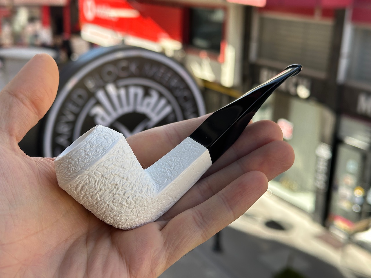altinay-classic-bulldog-meerschaumpfeife-wei-glatt image 1