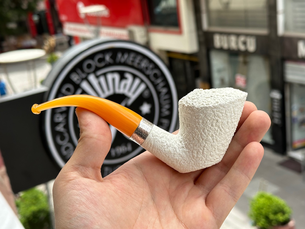 altinay-sitter-dublin-meerschaumpfeife-silberband-standpfeife image 4