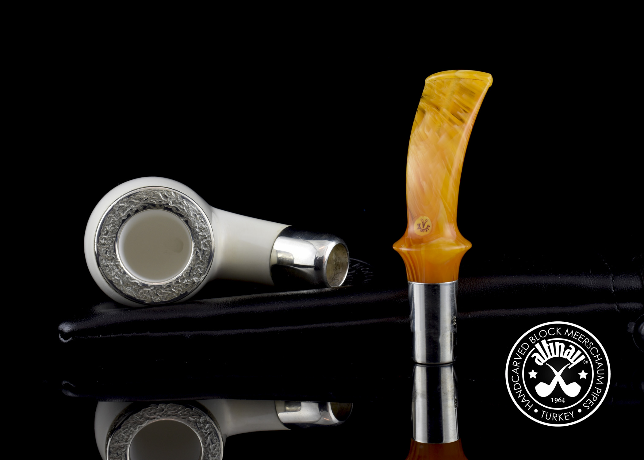 altinay-spigot-top-silver-bent-billiard-meerschaumpfeife-gebogen-2 image 6
