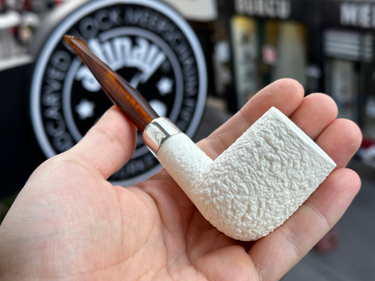 altinay-billiard-silver-army-meerschaumpfeife-natur image 5