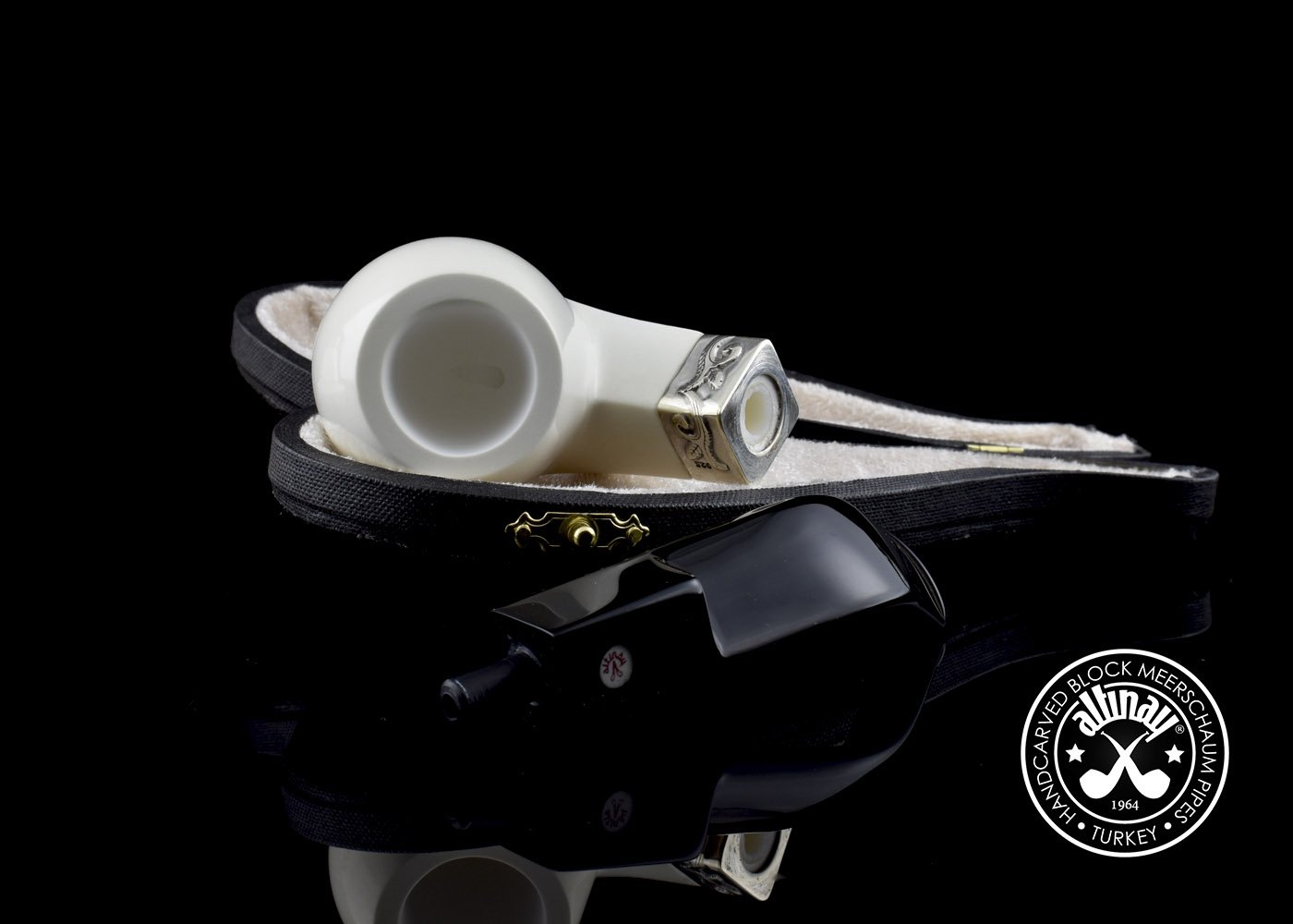 altinay-classic-apple-meerschaumpfeife-silberband-2 image 5