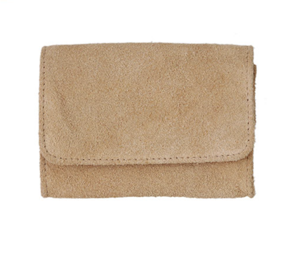 tabakbeutel-echtleder-box-pouch-suede-braun-tagesration image 1