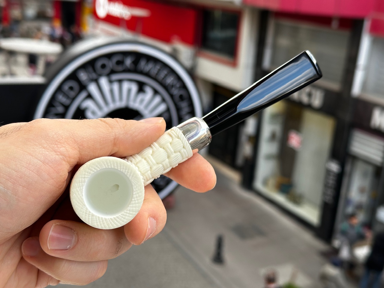 altinay-spigot-army-billiard-silver-army-meerschaumpfeife-2 image 4