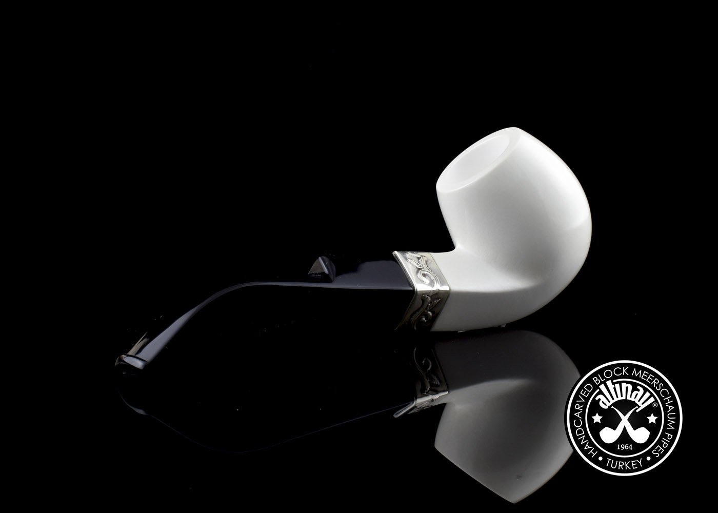 altinay-classic-apple-meerschaumpfeife-silberband-2 image 4