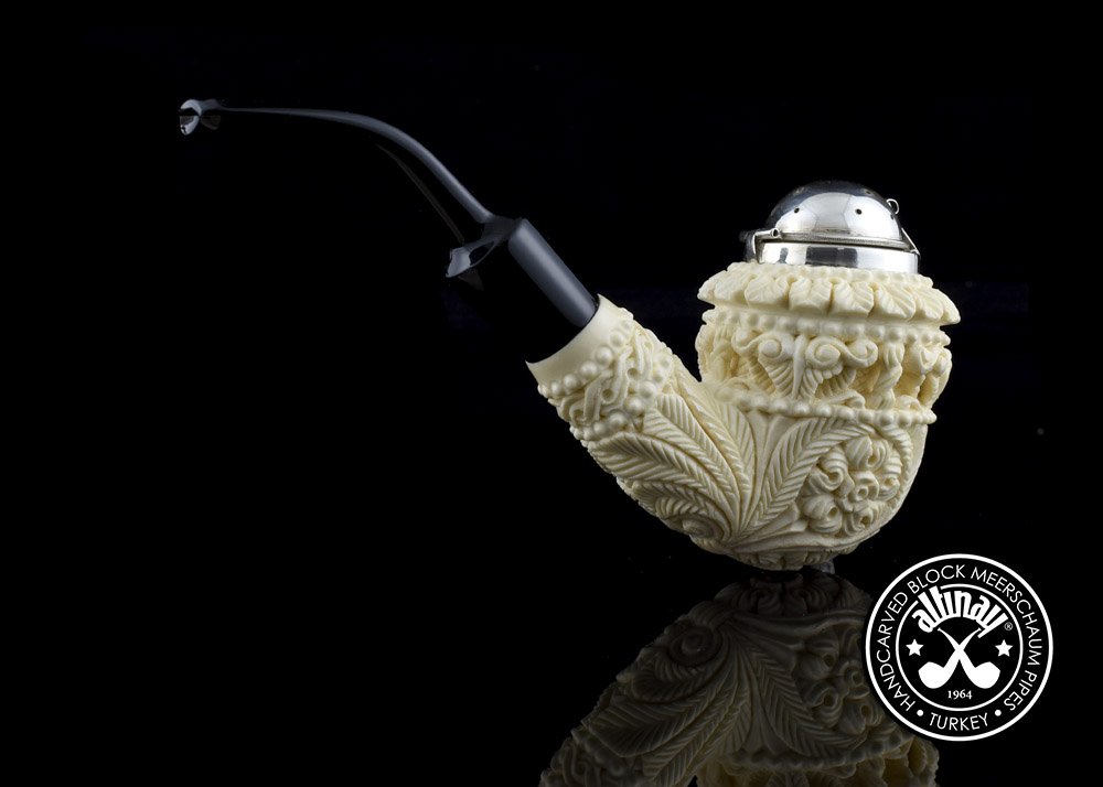 altinay-topkapi-calabash-meerschaumpfeife-30363-silberdeckel image 5