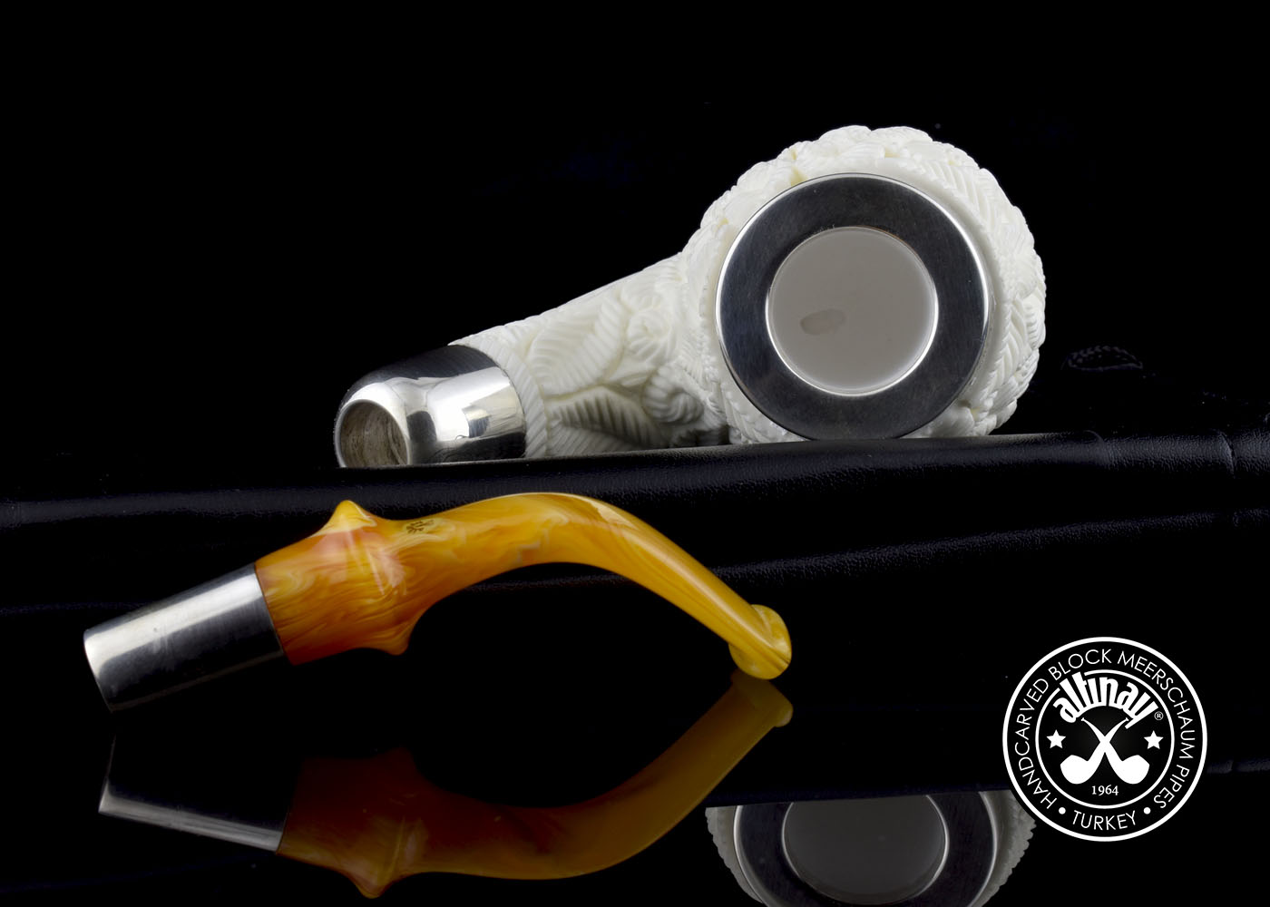 altinay-spigot-apple-meerschaumpfeife-silber-rund image 8
