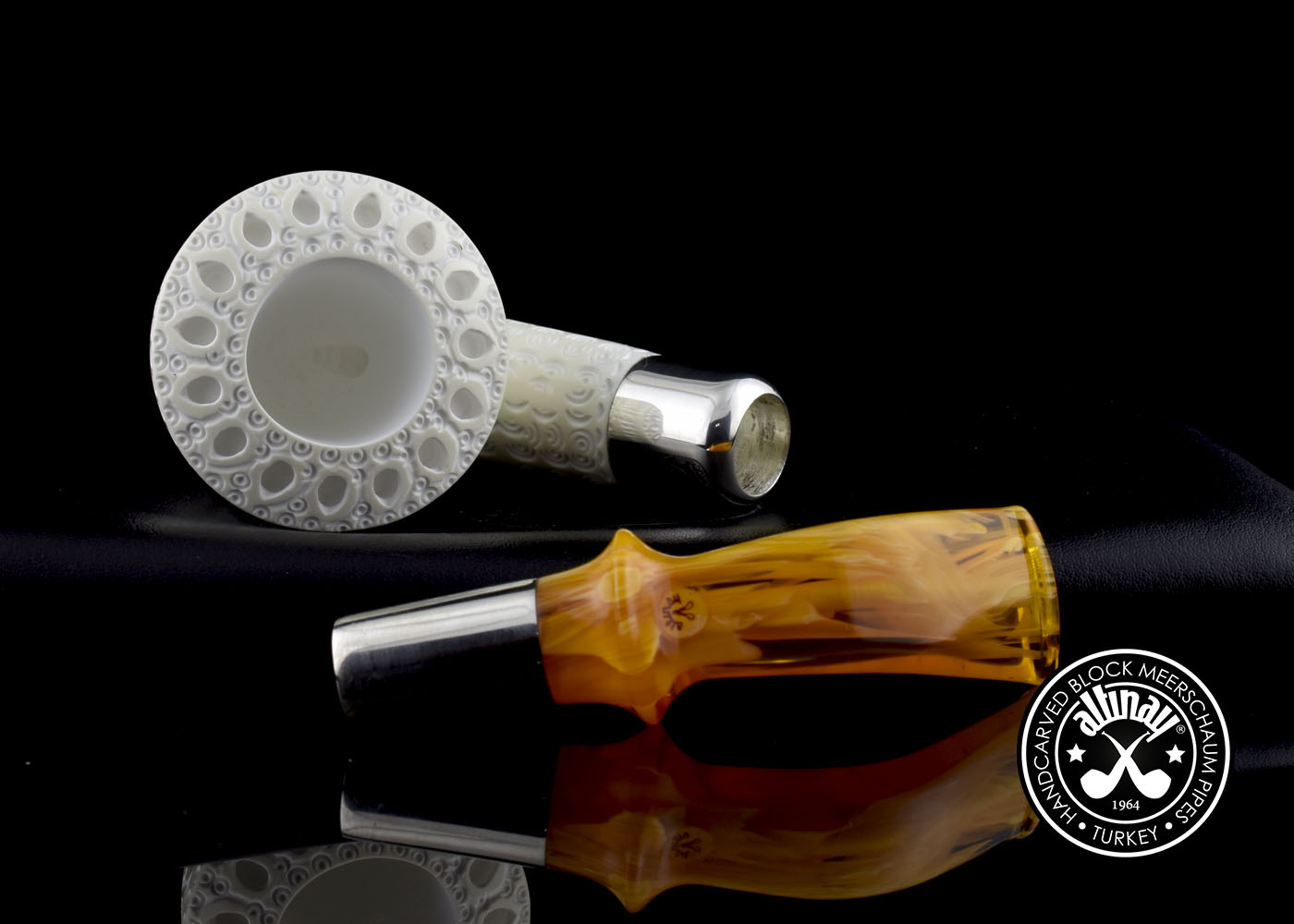 altinay-spigot-army-dublin-silver-tabakpfeife-meerschaum image 7