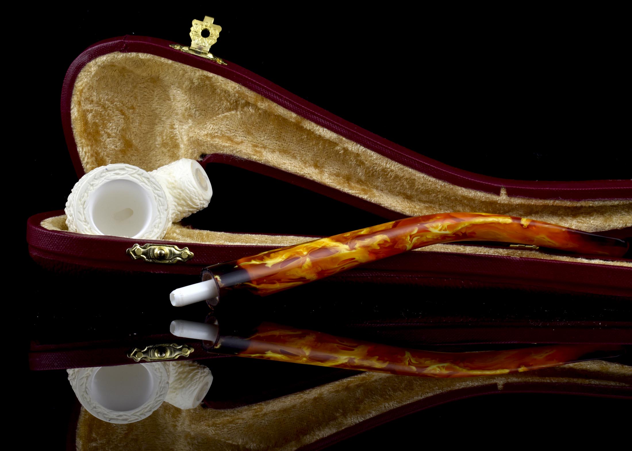 altinay-classic-billiard-churchwarden-m-meerschaumpfeife-lang image 4