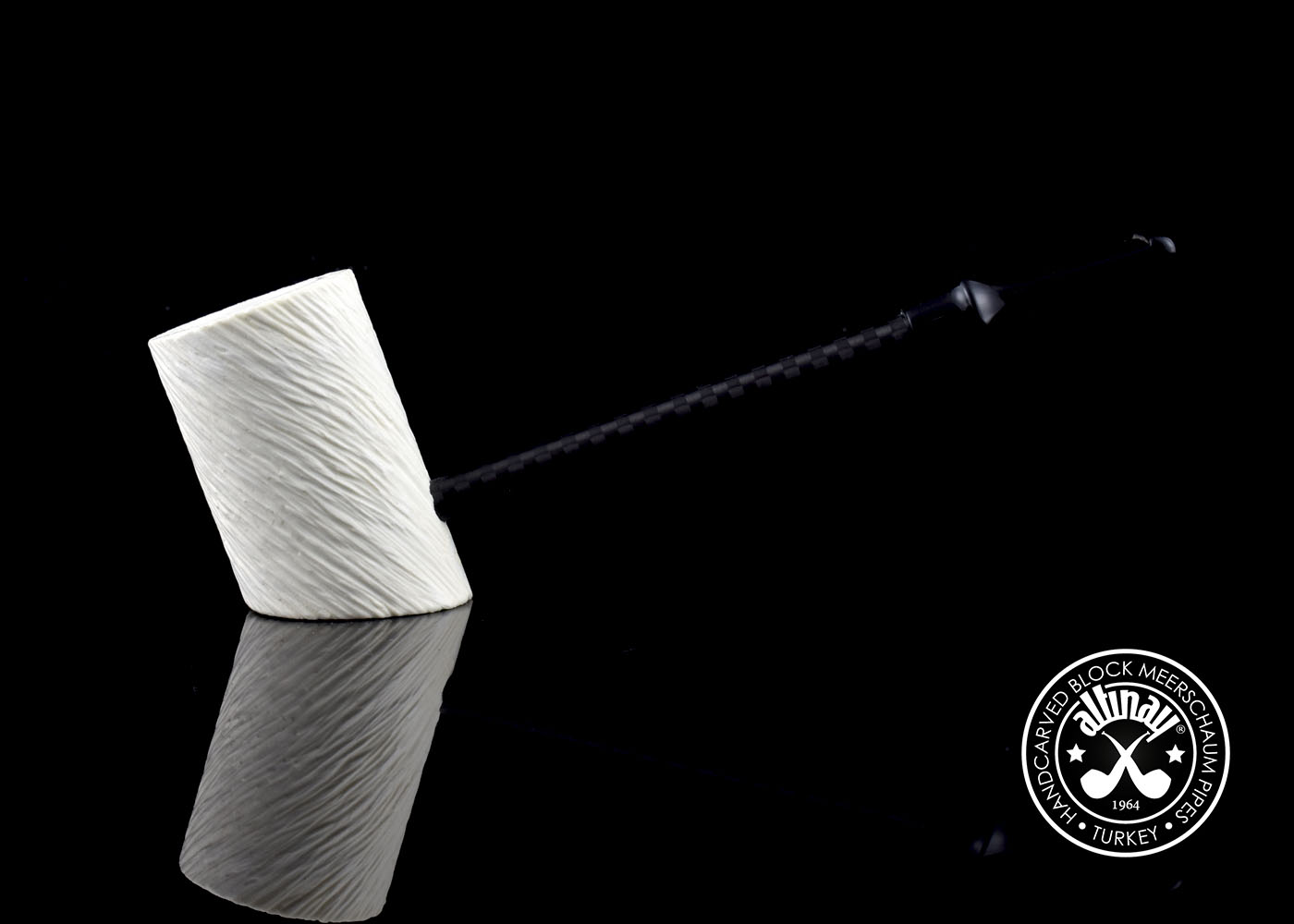 altinay-carbon-fiber-series-poker-meerschaumpfeife-glatt-3 image 2