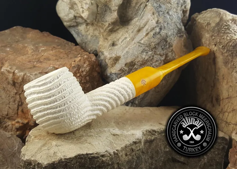 altinay-pot-meerschaumpfeife-wei-glatt-block-meerschaum image 1