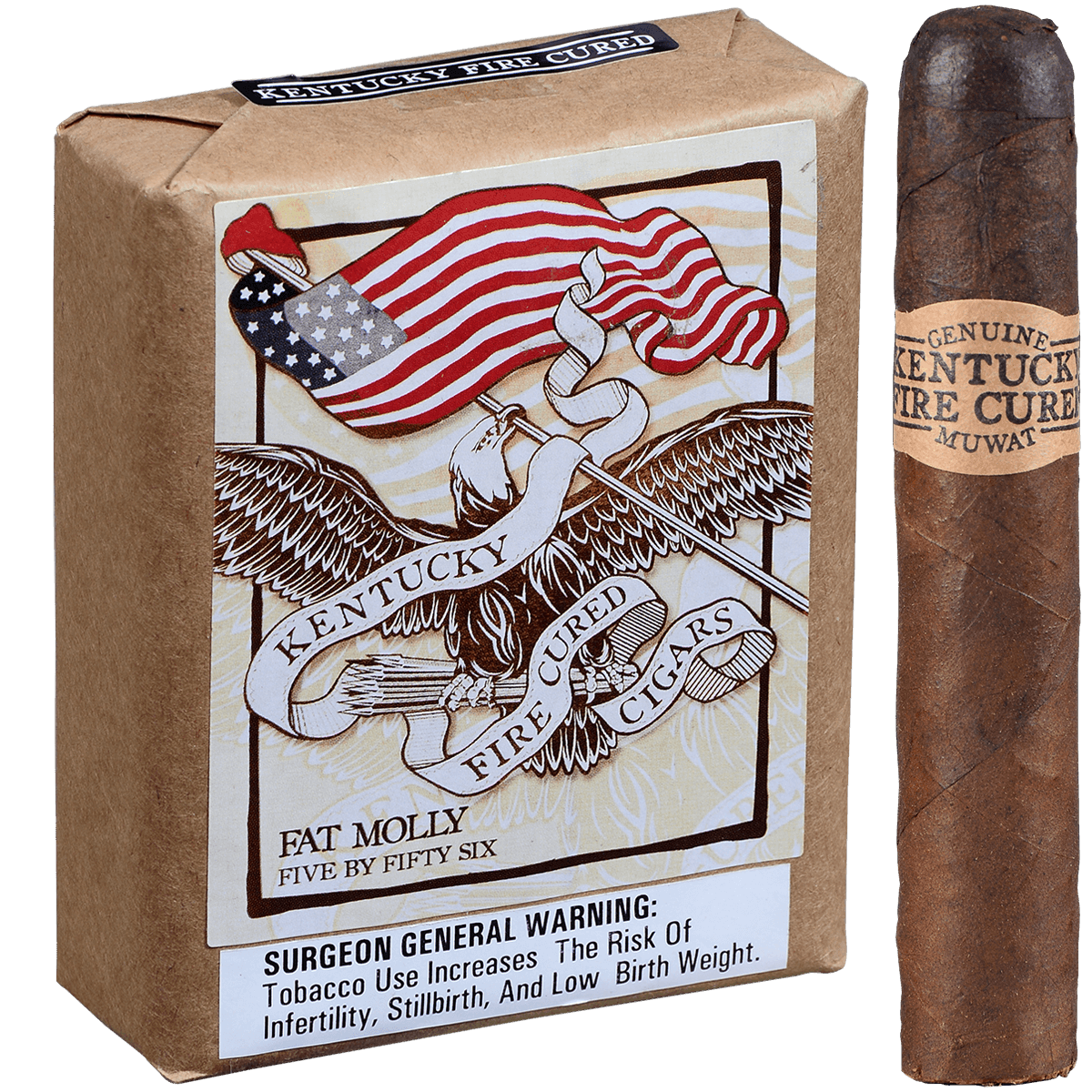 kentucky-fire-cured-fat-molly-robusto-10er-bundle image 1