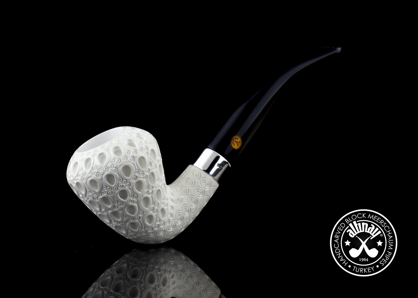 altinay-classic-pear-meerschaumpfeife-silberring-birne image 2