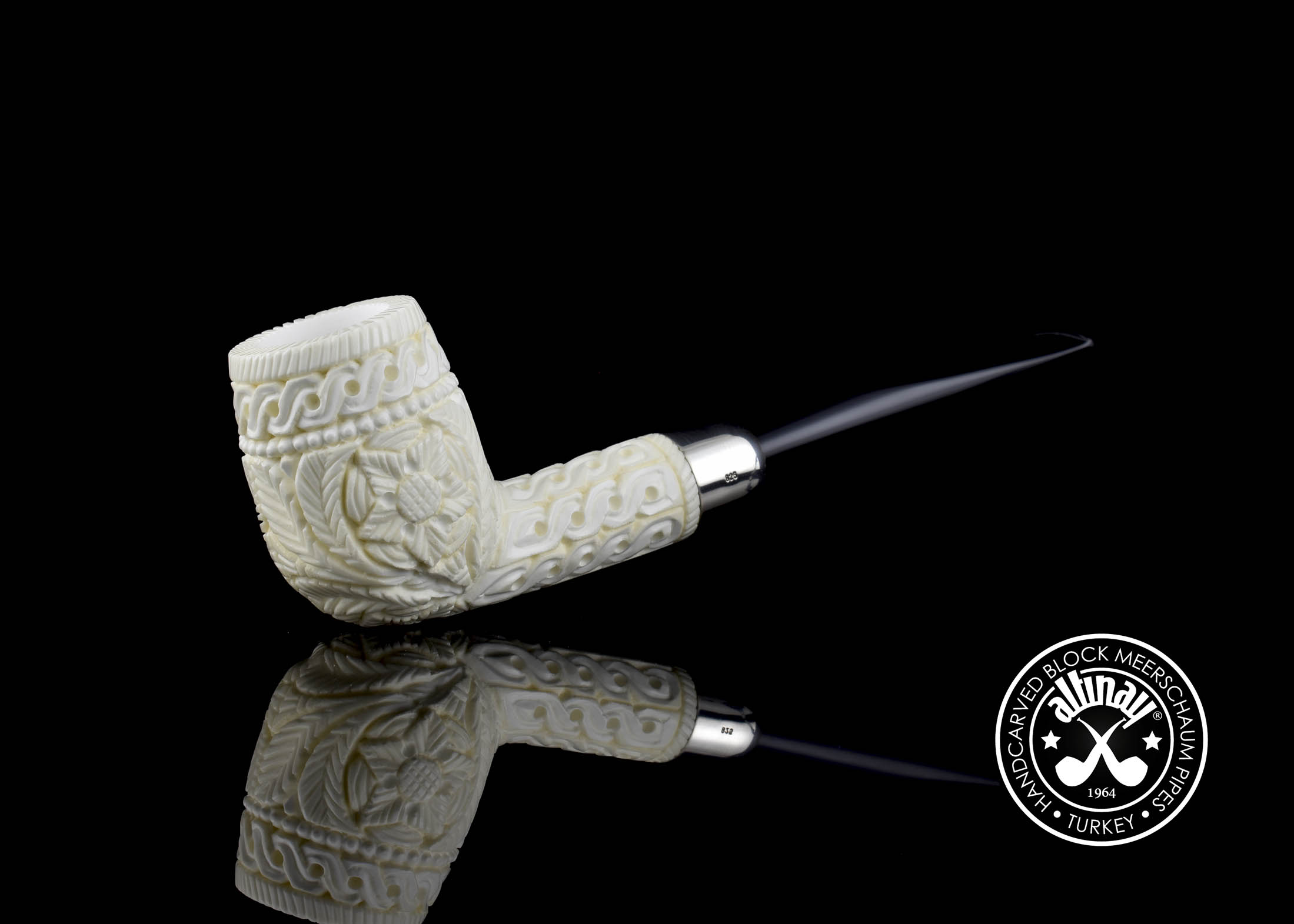 altinay-spigot-army-billiard-army-meerschaumpfeife-gerade image 3