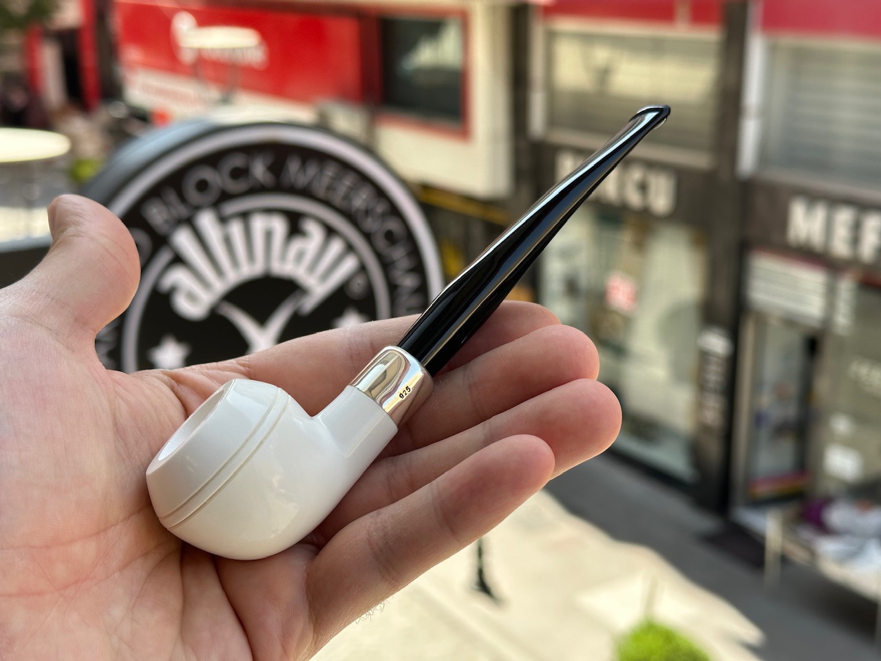 altinay-spigot-army-rhodesian-silver-army-pfeife-meerschaum image 6