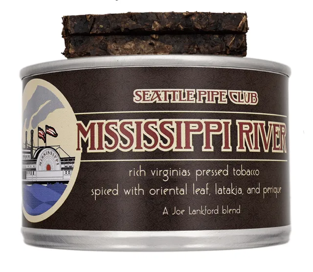 seattle-pipe-club-mississippi-river-pfeifentabak-2oz-dose image 1