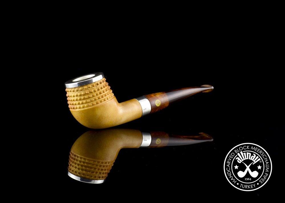 altinay-calcined-top-silber-meerschaumpfeife-band image 1
