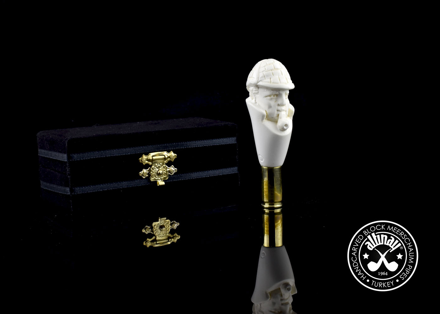 altinay-sherlock-holmes-bullet-case-meerschaum-pfeifenstopfer image 2