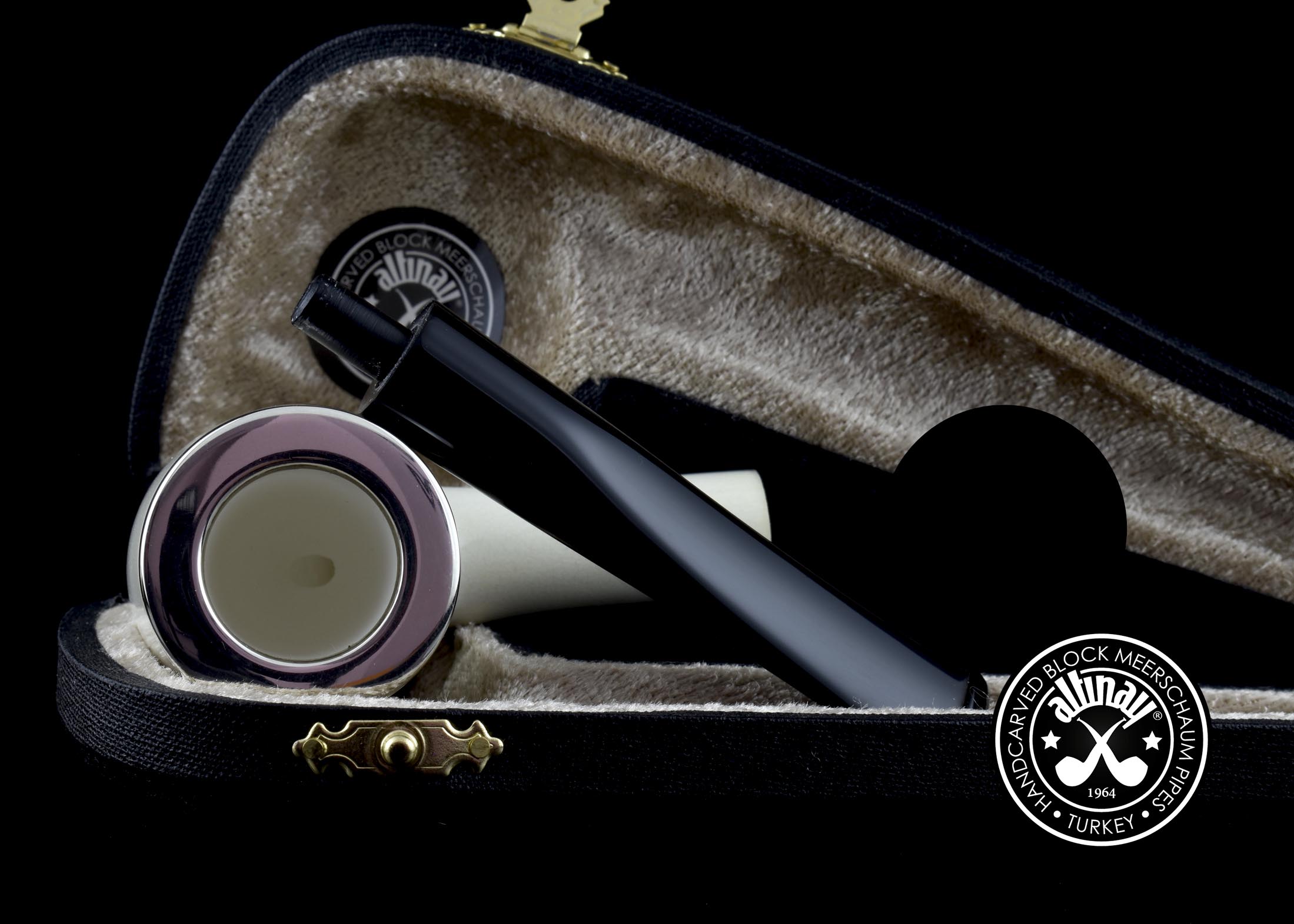 altinay-translucent-top-silver-billiard-meerschaumpfeife image 3