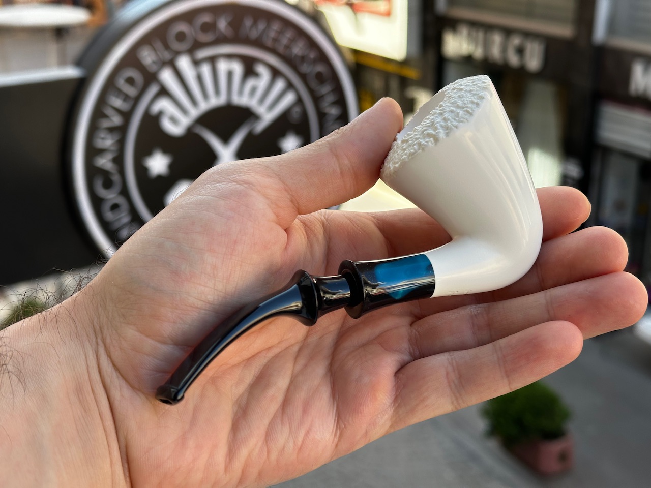 altinay-classic-dublin-meerschaumpfeife-mit-resinring-natur image 2