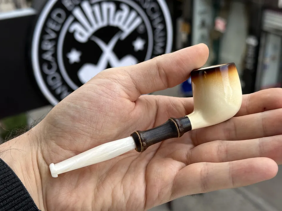 altinay-bamboo-pot-meerschaumpfeife-tabakpfeife-bambusholm image 1