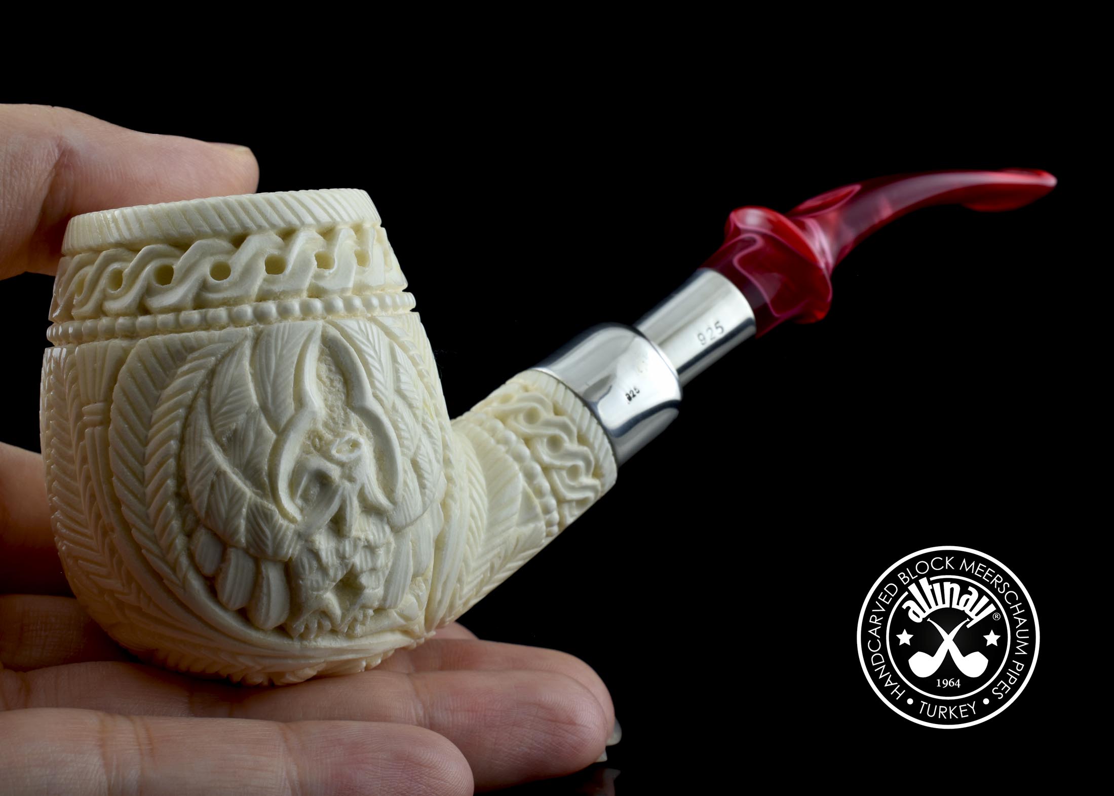 altinay-classic-brandy-meerschaumpfeife-glatt-6 image 5