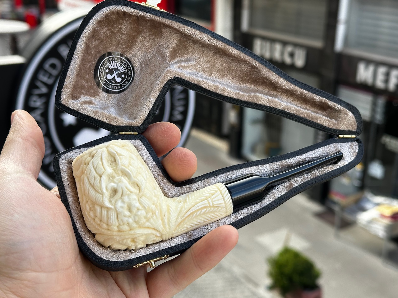 altinay-eagle-s-claw-billiard-meerschaumpfeife-adlermotiv image 7